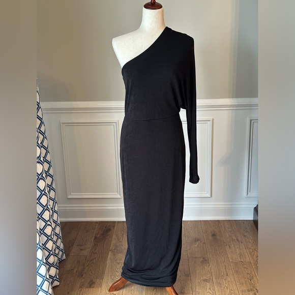 Fashion Nova Lana Slinky Maxi Dress size Large NWT - Picture 4 of 14